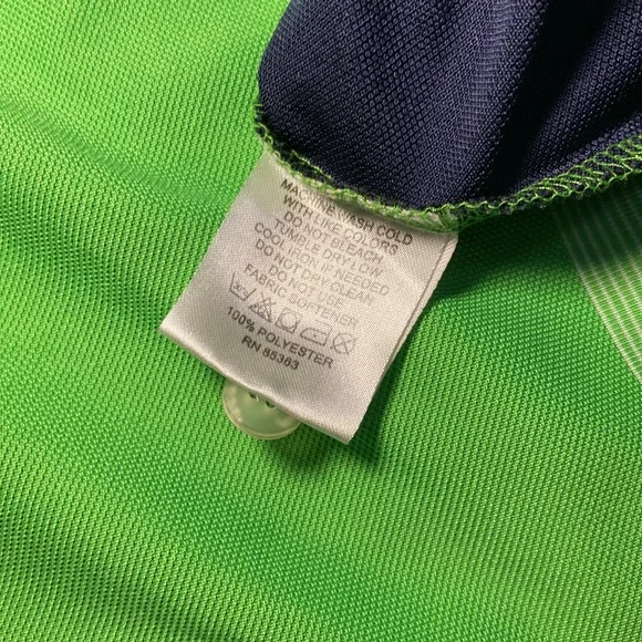 Tabasco Auto Stripe Polo Golf Shirt - Picture 4 of 4